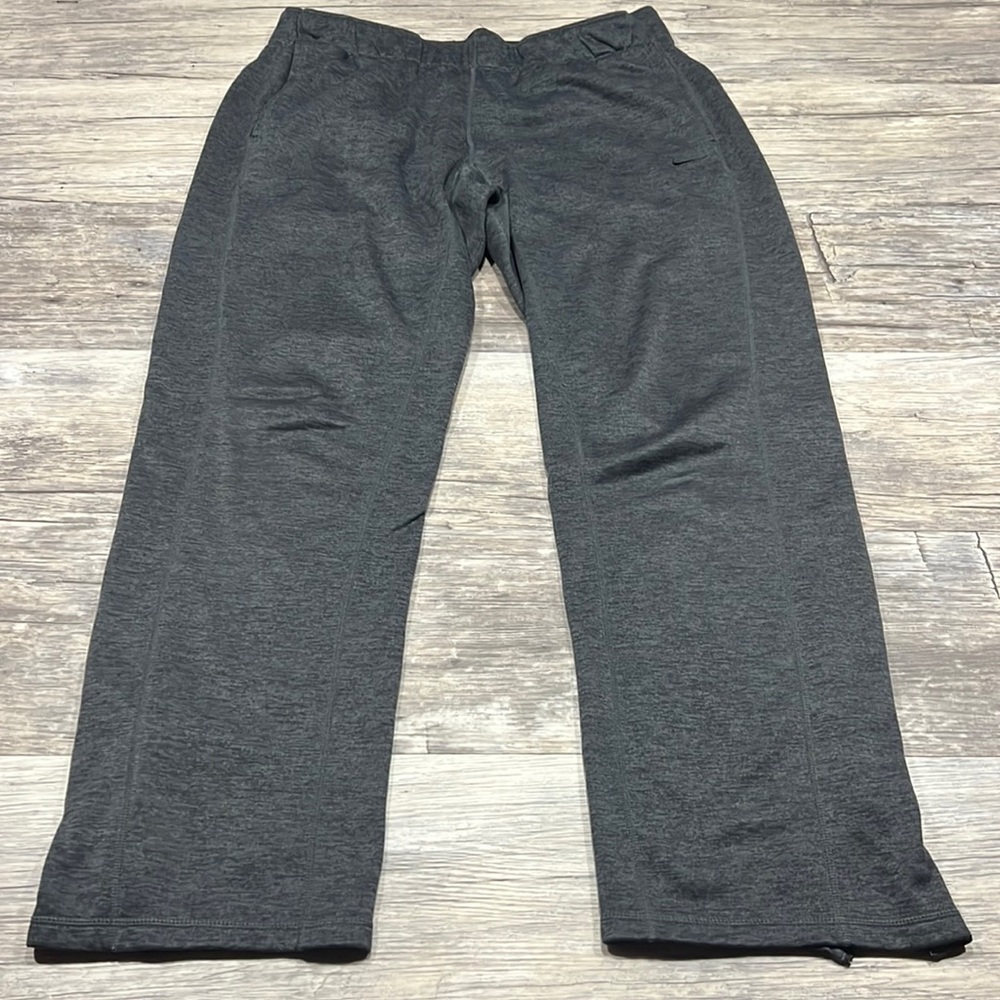 Gray Nike sweatpants